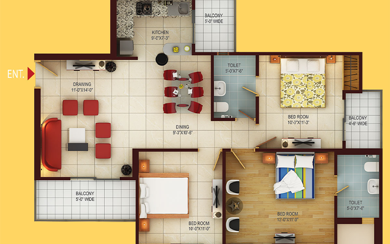 3 BHK